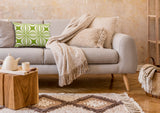 Haisley Geometric Reversible Indoor/Outdoor Rectangular Pillow