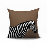 Hala Zebra Reversible Indoor/Outdoor Square Pillow