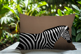 Hala Zebra Reversible Indoor/Outdoor Square Pillow