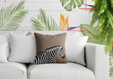 Hala Zebra Reversible Indoor/Outdoor Square Pillow