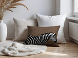 Hala Zebra Reversible Indoor/Outdoor Square Pillow
