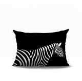 Hala Zebra Reversible Indoor/Outdoor Rectangle Pillow
