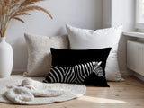 Hala Zebra Reversible Indoor/Outdoor Square Pillow