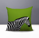 Hala Zebra Reversible Indoor/Outdoor Square Pillow