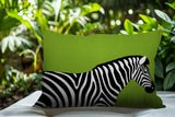 Hala Zebra Reversible Indoor/Outdoor Square Pillow