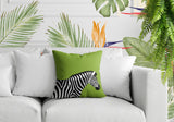 Hala Zebra Reversible Indoor/Outdoor Square Pillow