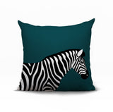 Hala Zebra Reversible Indoor/Outdoor Square Pillow