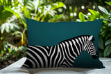 Hala Zebra Reversible Indoor/Outdoor Square Pillow