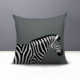 Hala Zebra Reversible Indoor/Outdoor Square Pillow