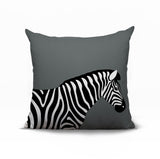 Hala Zebra Reversible Indoor/Outdoor Square Pillow