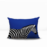 Hala Zebra Reversible Indoor/Outdoor Rectangle Pillow
