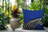 Hala Zebra Reversible Indoor/Outdoor Square Pillow
