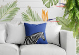 Hala Zebra Reversible Indoor/Outdoor Square Pillow
