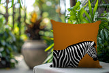 Hala Zebra Reversible Indoor/Outdoor Square Pillow