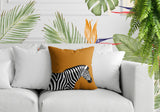 Hala Zebra Reversible Indoor/Outdoor Square Pillow