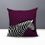 Hala Zebra Reversible Indoor/Outdoor Square Pillow