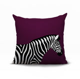 Hala Zebra Reversible Indoor/Outdoor Square Pillow