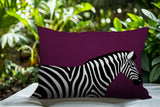 Hala Zebra Reversible Indoor/Outdoor Square Pillow