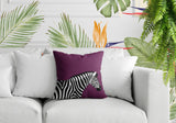 Hala Zebra Reversible Indoor/Outdoor Square Pillow