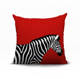 Hala Zebra Reversible Indoor/Outdoor Square Pillow