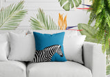 Hala Zebra Reversible Indoor/Outdoor Square Pillow