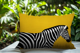 Hala Zebra Reversible Indoor/Outdoor Square Pillow