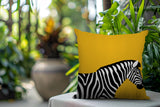 Hala Zebra Reversible Indoor/Outdoor Square Pillow