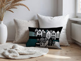 Hansen Cozy Houses Reversible Indoor/Outdoor Rectangle Pillow