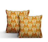 Hatton Abstract Reversible Indoor/Outdoor Square Pillow