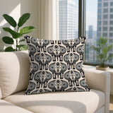 Hayes Elephant Reversible Indoor/Outdoor Lumbar Pillow