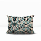 Hayes Elephant Reversible Indoor/Outdoor Lumbar Pillow