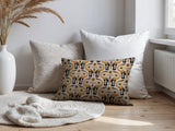 Hayes Elephant Reversible Indoor/Outdoor Lumbar Pillow in Orange - Size 25x18