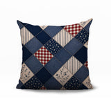 Heirloom Patchwork  Indoor/Outdoor Reversible Square Pillow