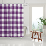 Hellena Checkered Shower Curtain