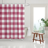 Hellena Checkered Shower Curtain