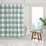 Hellena Checkered Shower Curtain