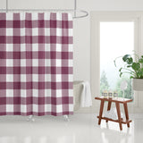 Hellena Checkered Shower Curtain