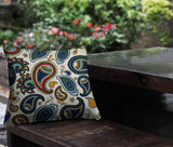 Hema Paisley Reversible Indoor/Outdoor Pillow