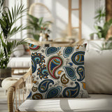 Hema Paisley Reversible Indoor/Outdoor Pillow