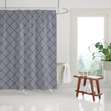 Henley Geometric Shower Curtain