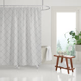 Henley Geometric Shower Curtain