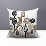 Hino Bird Reversible Indoor/Outdoor Square Pillow