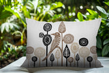 Hino Bird Reversible Indoor/Outdoor Rectangle Pillow