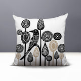 Hino Bird Reversible Indoor/Outdoor Square Pillow