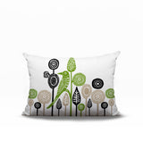 Hino Bird Reversible Indoor/Outdoor Rectangle Pillow