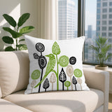 Hino Bird Reversible Indoor/Outdoor Rectangle Pillow
