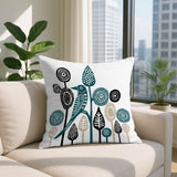 Hino Bird Reversible Indoor/Outdoor Square Pillow