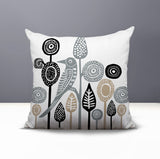 Hino Bird Reversible Indoor/Outdoor Square Pillow