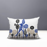 Hino Bird Reversible Indoor/Outdoor Rectangle Pillow
