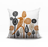 Hino Bird Reversible Indoor/Outdoor Square Pillow